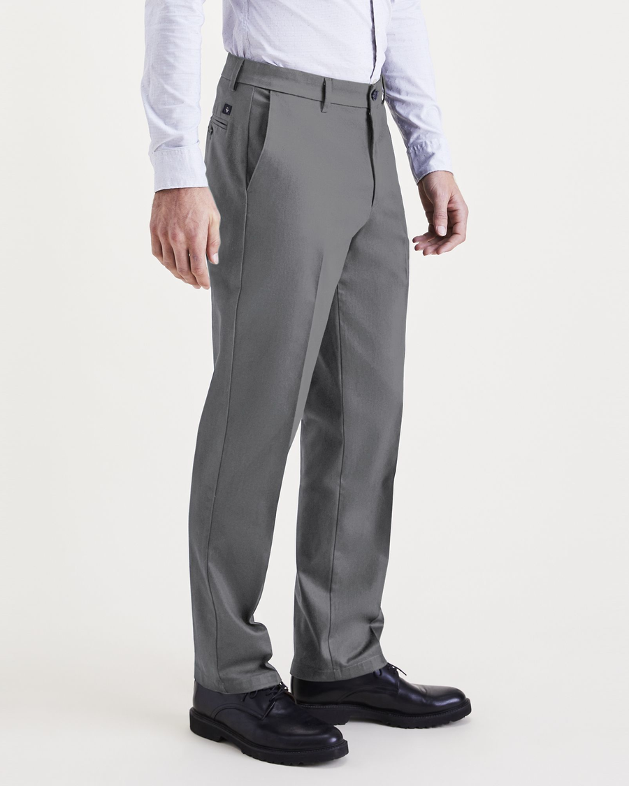 (image for) Elegant Signature Iron Free Khakis, Straight Fit with Stain Defender® (Big and Tall)